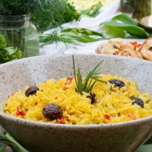Arroz con Cúrcuma