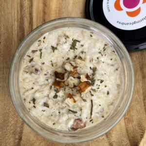 Dip de Poro con Pecanas
