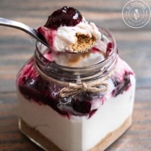 Jar de CheeseCake de Frutos del Bosque