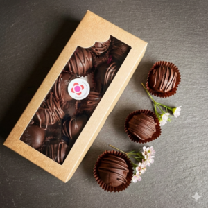 Cajita de Trufas de Chocolate