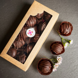 Cajita de Trufas de Chocolate